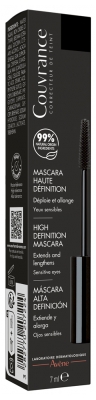 Couvrance Máscara de Pestañas de Alta Definición 7 ml