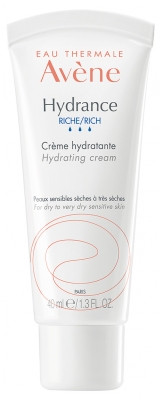 Avène Hydrance Riche Crème Hydratante 40 ml