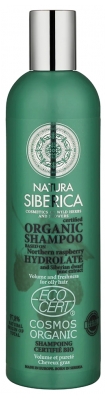 Natura Siberica Shampoing Volume et Pureté pour Cheveux Gras Bio 400 ml