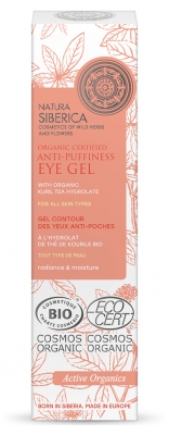 Natura Siberica Éclat & Hydratation Gel Contour des Yeux Anti-Poches Bio 30 ml