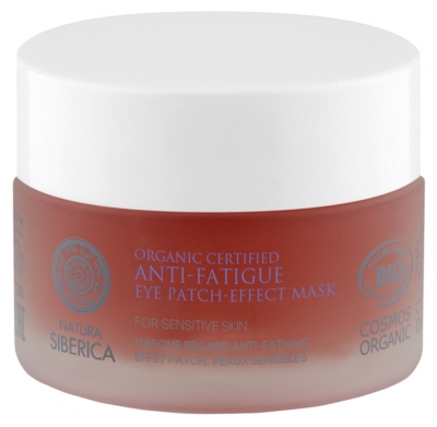 Natura Siberica Protection & Comfort Organic Anti-Fatigue Eye Patch-Effect Mask 50ml