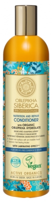 Natura Siberica Balsam Odżywczo-naprawczy z Organicznym Hydrolatem z Rokitnika 400 ml