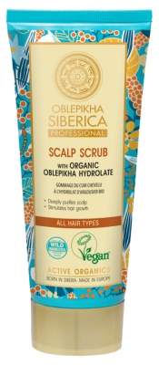 Natura Siberica Oblepikha Scalp Scrub with Organic Oblepikha Hydrolate 200ml