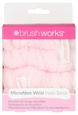 Brushworks 2 Mikrofiber Tvättarmband