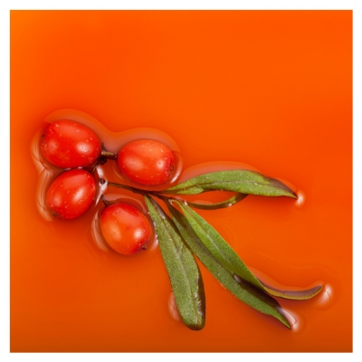 Balsam Natura Siberica Oblepikha Volum Maxim cu Hidrolat de Cătină Bio 400 ml