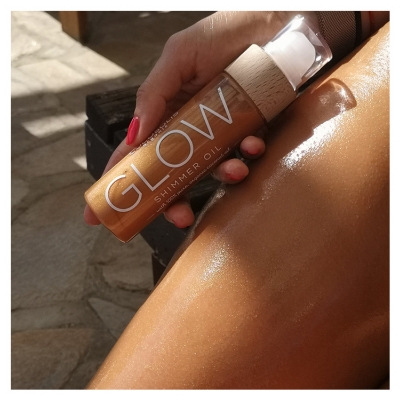 Cocosolis Glow Tørolie med Lysende Glitter 110 ml