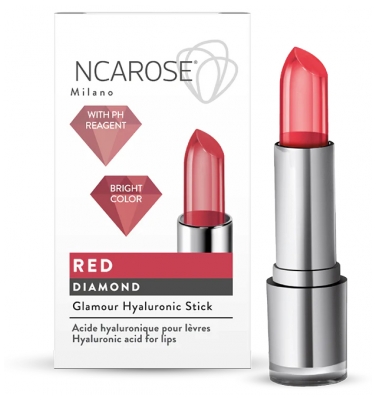 Incarose Extra Pure Hyaluronic Gold Diamond 4ml - Colour: Red