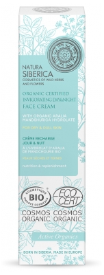 Natura Siberica Nutriție & Densitate Cremă Reîncărcare Zi & Noapte Bio 50 ml