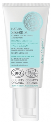 Natura Siberica Nutrition & Replenishment Organic Invigorating Day & Night Face Cream 50ml