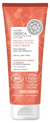 Natura Siberica Verhelderend en Hydraterend Organic Instant Radiance Masker 75 ml