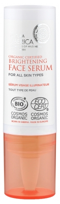Natura Siberica Švytėjimas & Drėkinimas Bio Šviesinantis Veido Serumas 15 ml
