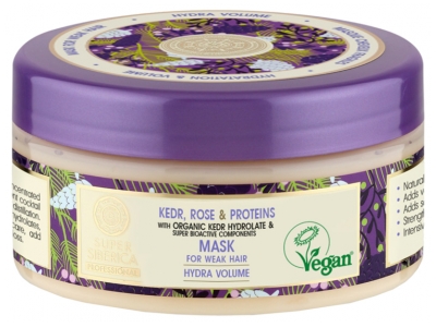 Mască de Păr Hydra Volume Natura Siberica Super Siberica pentru Păr Fragil 300 ml