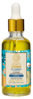 Natura Siberica Oblepikha Réparation Complexe d'Huiles à l'Hydrolat d'Argousier Bio 50 ml