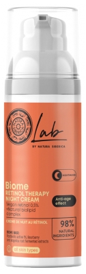 Natura Siberica Lab Biome Crème de Nuit au Rétinol 50 ml