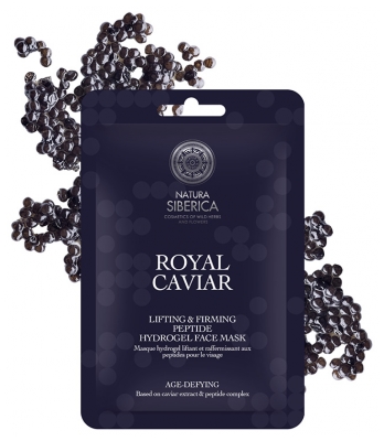 Natura Siberica Máscara de Hidrogel Reafirmante de Caviar Real 30 g