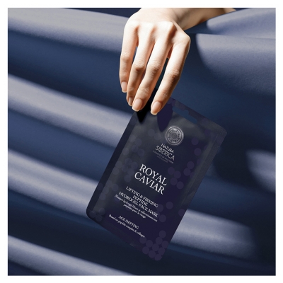 Natura Siberica Máscara de Hidrogel Reafirmante de Caviar Real 30 g