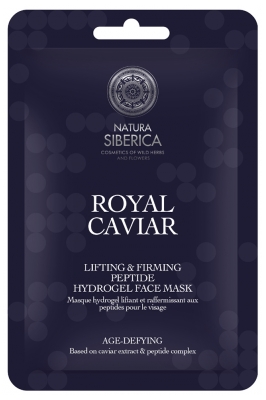 Natura Siberica Royal Caviar Lifting & Firming Peptide Hydrogel Face Mask 30g