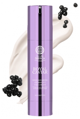 Natura Siberica Crema de Noche Reparadora con Caviar Real 50 ml