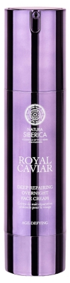 Natura Siberica Crema de Noche Reparadora con Caviar Real 50 ml