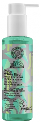 Natura Siberica Berëza Siberica Lavaggio Viso Riducente dei Pori 145 ml