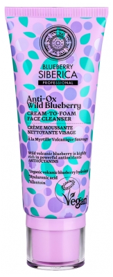 Natura Siberica Blueberry Siberica Crema Schiumosa per il Viso 100 ml