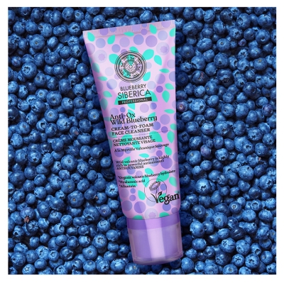 Natura Siberica Bosbes Siberica Gezichtsreinigingsschuim 100 ml