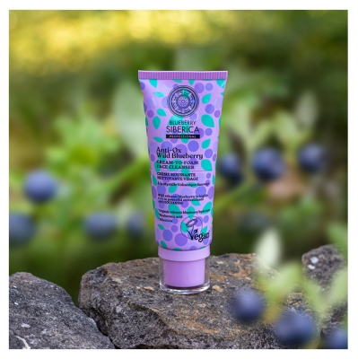 Natura Siberica Bosbes Siberica Gezichtsreinigingsschuim 100 ml