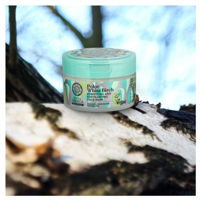 Dischete Exfoliante Purificatoare Natura Siberica Berëza Siberica 20 Dischete