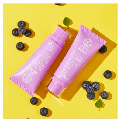 Crema de față Natura Siberica Blueberry Siberica Trezirea de Dimineață SPF20 50 ml