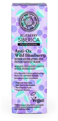 Natura Siberica Bosbes Siberica Oogmasker Super Hydraterend Patch 30 ml