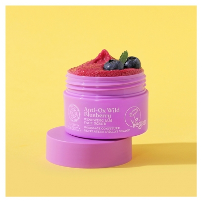 Natura Siberica Bosbes Siberica Radiance Revealing Jam Gezichtsscrub 50 ml