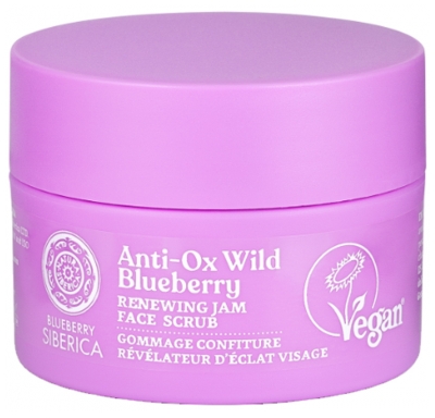 Natura Siberica Bosbes Siberica Radiance Revealing Jam Gezichtsscrub 50 ml