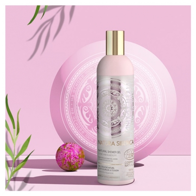 Natura Siberica Natürliches Duschgel mit Tundrablüten 400 ml