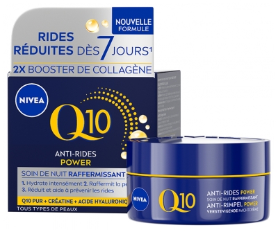 Nivea Q10 Antirrugas Power Creme de Noite Refirmante 50 ml