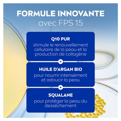 Nivea Q10 Anti-Rides Extra Nourrissant Soin de Jour Réparateur SPF15 50 ml