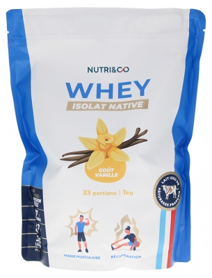 Nutri Co Whey Isolat Native 1 kg - Smak: Wanilia