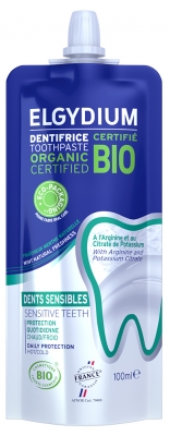 Elgydium Dentifrice Dents Sensibles Bio Éco-Packaging 100 ml