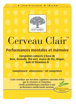 New Nordic Brain Fuel 60 Tablet