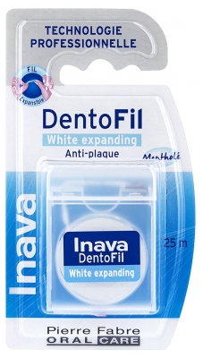 Inava Dentofil Filo Dentale Bianco ad Espansione 25 m