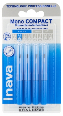 Inava Mono Compact 4 Interdental - Rozmiar: ISO1 0,8 mm