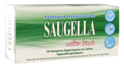 Saugella 16 Mini Tamponów Higienicznych