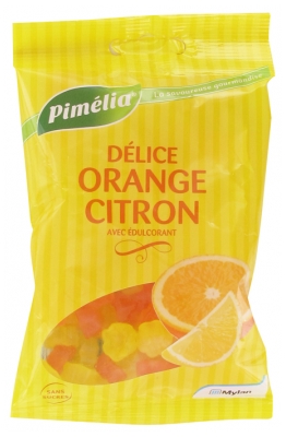Pimélia Délice Apelsin Citron Sockerfri 100 g