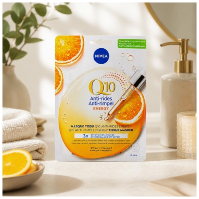 Nivea Q10 Anti-Rimpel Energie 1 Weefselmasker