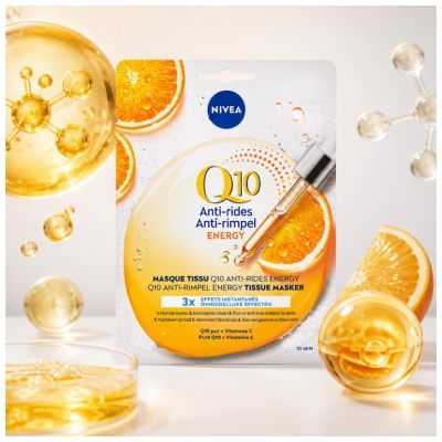 Nivea Q10 Anti-Rimpel Energie 1 Weefselmasker