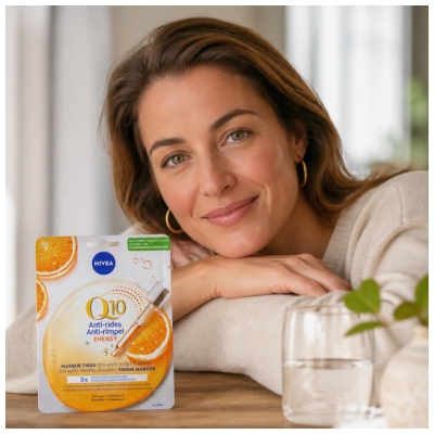 Nivea Q10 Mascarilla Antiarrugas Energy 1 Tissue