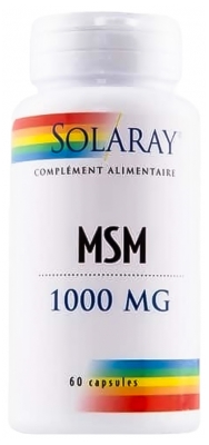 Solaray MSM 1000 mg 60 Capsules