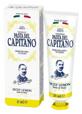 Pasta del Capitano Dentifricio al Limone di Sicilia 25 ml