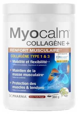 3C Pharma Myocalm Collagène + Renforcement Musculaire 360 g