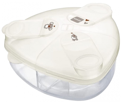 MAM Milk Dosing Box - Colour: White