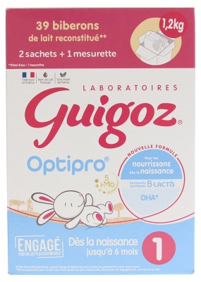 Guigoz Optipro 1 Dalla Nascita a 6 Mesi 1,2 kg